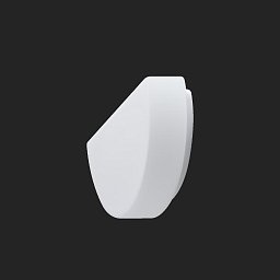 NARA 1 nástěnné skleněné svítidlo bílá IP43 30W E27 HF - OSMONT Obrázek pro produkt NARA 1 nástěnné skleněné svítidlo bílá IP43 30W E27 HF - OSMONT
