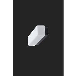FLORA 2 stropní/nástěnné skleněné svítidlo černá / bílá IP43 4000 K 8W LED - OSMONT Obrázek pro produkt FLORA 2 stropní/nástěnné skleněné svítidlo černá / bílá IP43 4000 K 8W LED - OSMONT