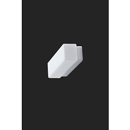 FLORA 2 stropní/nástěnné skleněné svítidlo stříbrná / bílá IP43 4000 K 8W LED - OSMONT Obrázek pro produkt FLORA 2 stropní/nástěnné skleněné svítidlo stříbrná / bílá IP43 4000 K 8W LED - OSMONT