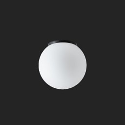 STYX 2 stropní/nástěnné skleněné svítidlo černá / bílá IP65 3000 K 9W LED - OSMONT Obrázek pro produkt STYX 2 stropní/nástěnné skleněné svítidlo černá / bílá IP65 3000 K 9W LED - OSMONT