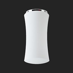 ATIK stropní skleněné svítidlo chrom / bílá IP65 3000 K 9W LED - OSMONT Obrázek pro produkt ATIK stropní skleněné svítidlo chrom / bílá IP65 3000 K 9W LED - OSMONT
