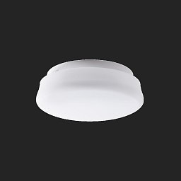 RANA stropní/nástěnné skleněné svítidlo bílá IP44 4000 K 10W LED - OSMONT Obrázek pro produkt RANA stropní/nástěnné skleněné svítidlo bílá IP44 4000 K 10W LED - OSMONT