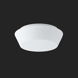 CRATER 2 stropní/nástěnné skleněné svítidlo bílá IP43 3000 K 9W LED - OSMONT Obrázek pro produkt CRATER 2 stropní/nástěnné skleněné svítidlo bílá IP43 3000 K 9W LED - OSMONT