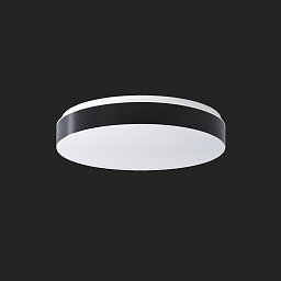 DELIA C2A stropní/nástěnné plastové svítidlo bílá / bílo - černá IP44 2x40W E27 HF - OSMONT Obrázek pro produkt DELIA C2A stropní/nástěnné plastové svítidlo bílá / bílo - černá IP44 2x40W E27 HF - OSMONT