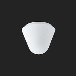 DRACO 1 stropní/nástěnné skleněné svítidlo bílá IP43 60W E27 - OSMONT Obrázek pro produkt DRACO 1 stropní/nástěnné skleněné svítidlo bílá IP43 60W E27 - OSMONT