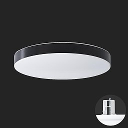 DELIA CV3 stropní/nástěnné plastové polovestavné svítidlo bílá / bílo - černá IP44 3000 K 33W LED DALI (původní kód OS 69378) - OSMONT Obrázek pro produkt DELIA CV3 stropní/nástěnné plastové polovestavné svítidlo bílá / bílo - černá IP44 3000 K 33W LED DALI (původní kód OS 69378) - OSMONT