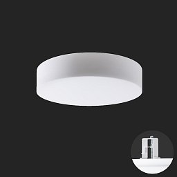 ERIS V4 stropní/nástěnné skleněné polovestavné svítidlo bílá IP44 3x75W E27 - OSMONT Obrázek pro produkt ERIS V4 stropní/nástěnné skleněné polovestavné svítidlo bílá IP44 3x75W E27 - OSMONT