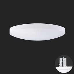 SAGITA V2 stropní/nástěnné plastové polovestavné svítidlo bílá IP44 4000 K 33W LED DALI HF - OSMONT Obrázek pro produkt SAGITA V2 stropní/nástěnné plastové polovestavné svítidlo bílá IP44 4000 K 33W LED DALI HF - OSMONT
