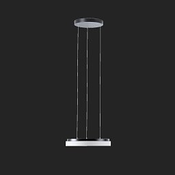 CARINA LE1 závěsné skleněné svítidlo černá / bílá IP40 3000 K 24W LED DALI - OSMONT Obrázek pro produkt CARINA LE1 závěsné skleněné svítidlo černá / bílá IP40 3000 K 24W LED DALI - OSMONT