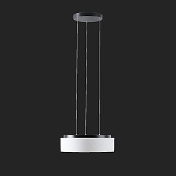 ERIS LE3 závěsné skleněné svítidlo černá / bílá IP40 3000/4000 K 33W LED - OSMONT Obrázek pro produkt ERIS LE3 závěsné skleněné svítidlo černá / bílá IP40 3000/4000 K 33W LED - OSMONT