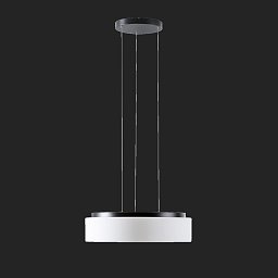 ERIS LE4 závěsné skleněné svítidlo černá / bílá IP40 4000 K 35W LED - OSMONT Obrázek pro produkt ERIS LE4 závěsné skleněné svítidlo černá / bílá IP40 4000 K 35W LED - OSMONT