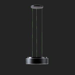 ERIS LEC3 závěsné skleněné svítidlo černá / bílo - černá IP40 4000 K 27W LED - OSMONT Obrázek pro produkt ERIS LEC3 závěsné skleněné svítidlo černá / bílo - černá IP40 4000 K 27W LED - OSMONT
