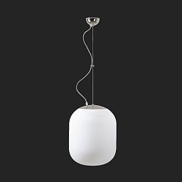 TANIA L1 závěsné skleněné svítidlo nerez leštěná / bílá IP40 4000 K 27W LED DALI (původní kód OS 67814) - OSMONT Obrázek pro produkt TANIA L1 závěsné skleněné svítidlo nerez leštěná / bílá IP40 4000 K 27W LED DALI (původní kód OS 67814) - OSMONT