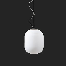 TANIA L1 HP závěsné skleněné svítidlo nerez broušená / bílá IP40 4000 K 52W LED DALI (původní kód OS 62858) - OSMONT Obrázek pro produkt TANIA L1 HP závěsné skleněné svítidlo nerez broušená / bílá IP40 4000 K 52W LED DALI (původní kód OS 62858) - OSMONT