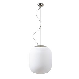 TANIA L2 závěsné skleněné svítidlo nerez / bílá IP40 4000 K 41W LED DALI - OSMONT Obrázek pro produkt TANIA L2 závěsné skleněné svítidlo nerez / bílá IP40 4000 K 41W LED DALI - OSMONT