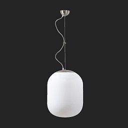 TANIA L2 závěsné skleněné svítidlo nerez broušená / bílá IP40 3000 K 41W LED DALI (původní kód OS 67346) - OSMONT Obrázek pro produkt TANIA L2 závěsné skleněné svítidlo nerez broušená / bílá IP40 3000 K 41W LED DALI (původní kód OS 67346) - OSMONT