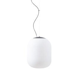 TANIA L2 HP závěsné skleněné svítidlo černá / bílá IP40 3000 K 59W LED - OSMONT Obrázek pro produkt TANIA L2 HP závěsné skleněné svítidlo černá / bílá IP40 3000 K 59W LED - OSMONT