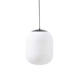 TANIA S1 HP závěsné skleněné svítidlo černá / bílá IP40 4000 K 52W LED - OSMONT Obrázek pro produkt TANIA S1 HP závěsné skleněné svítidlo černá / bílá IP40 4000 K 52W LED - OSMONT
