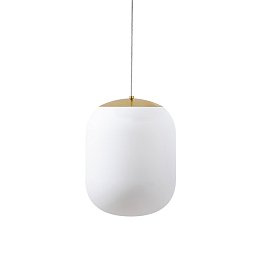 TANIA S1 HP závěsné skleněné svítidlo mosaz / bílá IP40 4000 K 52W LED - OSMONT Obrázek pro produkt TANIA S1 HP závěsné skleněné svítidlo mosaz / bílá IP40 4000 K 52W LED - OSMONT