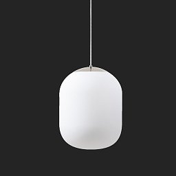 TANIA S1 HP závěsné skleněné svítidlo nerez leštěná / bílá IP40 4000 K 52W LED DALI (původní kód OS 62887) - OSMONT Obrázek pro produkt TANIA S1 HP závěsné skleněné svítidlo nerez leštěná / bílá IP40 4000 K 52W LED DALI (původní kód OS 62887) - OSMONT