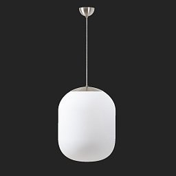 TANIA S2 závěsné skleněné svítidlo nerez broušená / bílá IP40 3000 K 41W LED DALI (původní kód OS 67373) - OSMONT Obrázek pro produkt TANIA S2 závěsné skleněné svítidlo nerez broušená / bílá IP40 3000 K 41W LED DALI (původní kód OS 67373) - OSMONT