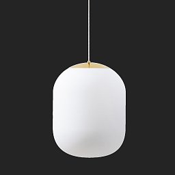 TANIA S2 HP závěsné skleněné svítidlo mosaz leštěná / bílá IP40 4000 K 58W LED DALI (původní kód OS 62895) - OSMONT Obrázek pro produkt TANIA S2 HP závěsné skleněné svítidlo mosaz leštěná / bílá IP40 4000 K 58W LED DALI (původní kód OS 62895) - OSMONT