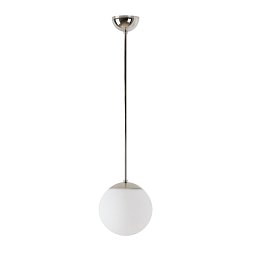 ADRIA P1 závěsné skleněné svítidlo nerez / bílá IP40 4000 K 8W LED - OSMONT Obrázek pro produkt ADRIA P1 závěsné skleněné svítidlo nerez / bílá IP40 4000 K 8W LED - OSMONT