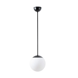 ADRIA P1 závěsné skleněné svítidlo černá / bílá IP40 4000 K 8W LED - OSMONT Obrázek pro produkt ADRIA P1 závěsné skleněné svítidlo černá / bílá IP40 4000 K 8W LED - OSMONT