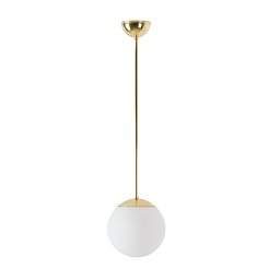 ADRIA P1 závěsné skleněné svítidlo mosaz / bílá IP40 4000 K 8W LED - OSMONT Obrázek pro produkt ADRIA P1 závěsné skleněné svítidlo mosaz / bílá IP40 4000 K 8W LED - OSMONT
