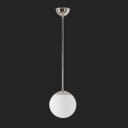 ADRIA P1 závěsné skleněné svítidlo nerez leštěná / bílá IP40 4000 K 9W LED DALI (původní kód OS 70955) - OSMONT Obrázek pro produkt ADRIA P1 závěsné skleněné svítidlo nerez leštěná / bílá IP40 4000 K 9W LED DALI (původní kód OS 70955) - OSMONT
