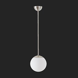 ADRIA P1 závěsné skleněné svítidlo nerez broušená / bílá IP40 4000 K 9W LED DALI (původní kód OS 70962) - OSMONT Obrázek pro produkt ADRIA P1 závěsné skleněné svítidlo nerez broušená / bílá IP40 4000 K 9W LED DALI (původní kód OS 70962) - OSMONT