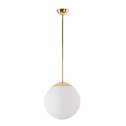 ADRIA P2 závěsné skleněné svítidlo mosaz / bílá IP40 4000 K 20W LED - OSMONT Obrázek pro produkt ADRIA P2 závěsné skleněné svítidlo mosaz / bílá IP40 4000 K 20W LED - OSMONT