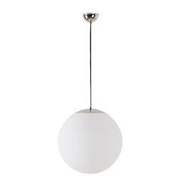ADRIA P3 závěsné skleněné svítidlo nerez / bílá IP40 4000 K 27W LED - OSMONT Obrázek pro produkt ADRIA P3 závěsné skleněné svítidlo nerez / bílá IP40 4000 K 27W LED - OSMONT