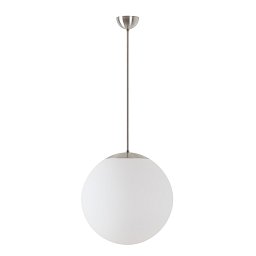 ADRIA P3 závěsné skleněné svítidlo kartáčovaná nerez / bílá IP40 4000 K 27W LED - OSMONT Obrázek pro produkt ADRIA P3 závěsné skleněné svítidlo kartáčovaná nerez / bílá IP40 4000 K 27W LED - OSMONT