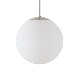 ADRIA P3 HP závěsné skleněné svítidlo kartáčovaná nerez / bílá IP40 4000 K 52W LED - OSMONT Obrázek pro produkt ADRIA P3 HP závěsné skleněné svítidlo kartáčovaná nerez / bílá IP40 4000 K 52W LED - OSMONT