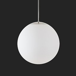 ADRIA P4 HP závěsné skleněné svítidlo nerez leštěná / bílá IP40 3000 K 58W LED nouzové kombinované 3 h - OSMONT Obrázek pro produkt ADRIA P4 HP závěsné skleněné svítidlo nerez leštěná / bílá IP40 3000 K 58W LED nouzové kombinované 3 h - OSMONT