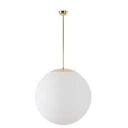 ADRIA P5 závěsné skleněné svítidlo mosaz / bílá IP40 3000 K 48W LED - OSMONT Obrázek pro produkt ADRIA P5 závěsné skleněné svítidlo mosaz / bílá IP40 3000 K 48W LED - OSMONT