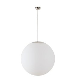 ADRIA P5 závěsné skleněné svítidlo nerez / bílá IP40 3000 K 48W LED - OSMONT Obrázek pro produkt ADRIA P5 závěsné skleněné svítidlo nerez / bílá IP40 3000 K 48W LED - OSMONT