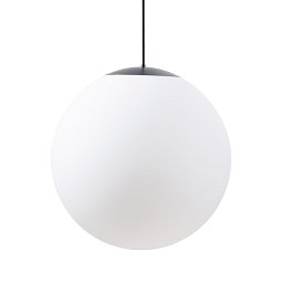 ADRIA P5 HP závěsné skleněné svítidlo černá / bílá IP40 4000 K 65W LED - OSMONT Obrázek pro produkt ADRIA P5 HP závěsné skleněné svítidlo černá / bílá IP40 4000 K 65W LED - OSMONT