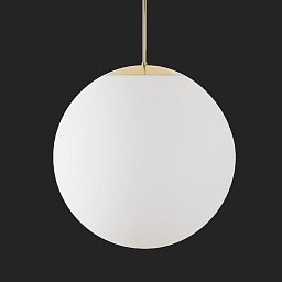 ADRIA P5 HP závěsné skleněné svítidlo mosaz leštěná / bílá IP40 4000 K 65W LED DALI (původní kód OS 62627) - OSMONT Obrázek pro produkt ADRIA P5 HP závěsné skleněné svítidlo mosaz leštěná / bílá IP40 4000 K 65W LED DALI (původní kód OS 62627) - OSMONT