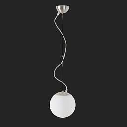ADRIA L1 závěsné skleněné svítidlo nerez broušená / bílá IP40 3000 K 9W LED DALI (původní kód OS 70473) - OSMONT Obrázek pro produkt ADRIA L1 závěsné skleněné svítidlo nerez broušená / bílá IP40 3000 K 9W LED DALI (původní kód OS 70473) - OSMONT