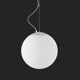 ADRIA L3 HP závěsné skleněné svítidlo nerez leštěná / bílá IP40 4000 K 52W LED nouzové kombinované 3 h - OSMONT Obrázek pro produkt ADRIA L3 HP závěsné skleněné svítidlo nerez leštěná / bílá IP40 4000 K 52W LED nouzové kombinované 3 h - OSMONT