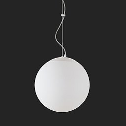 ADRIA L3 HP závěsné skleněné svítidlo bílá IP40 4000 K 52W LED nouzové kombinované 3 h - OSMONT Obrázek pro produkt ADRIA L3 HP závěsné skleněné svítidlo bílá IP40 4000 K 52W LED nouzové kombinované 3 h - OSMONT