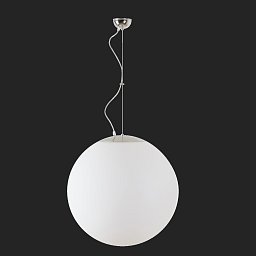 ADRIA L5 závěsné skleněné svítidlo nerez leštěná / bílá IP40 3x60W E27 - OSMONT Obrázek pro produkt ADRIA L5 závěsné skleněné svítidlo nerez leštěná / bílá IP40 3x60W E27 - OSMONT