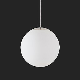 ADRIA S3 HP závěsné skleněné svítidlo nerez leštěná / bílá IP40 3000 K 52W LED nouzové kombinované 3 h - OSMONT Obrázek pro produkt ADRIA S3 HP závěsné skleněné svítidlo nerez leštěná / bílá IP40 3000 K 52W LED nouzové kombinované 3 h - OSMONT