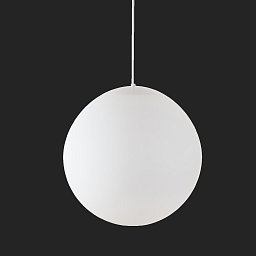 ADRIA S4 HP závěsné skleněné svítidlo bílá IP40 4000 K 58W LED nouzové kombinované 3 h - OSMONT Obrázek pro produkt ADRIA S4 HP závěsné skleněné svítidlo bílá IP40 4000 K 58W LED nouzové kombinované 3 h - OSMONT