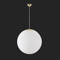 ADRIA S5 závěsné skleněné svítidlo mosaz leštěná / bílá IP40 3000 K 48W LED DALI (původní kód OS 60369) - OSMONT Obrázek pro produkt ADRIA S5 závěsné skleněné svítidlo mosaz leštěná / bílá IP40 3000 K 48W LED DALI (původní kód OS 60369) - OSMONT