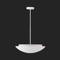 AURA P5 závěsné skleněné svítidlo bílá IP40 3000 K 33W LED - OSMONT Obrázek pro produkt AURA P5 závěsné skleněné svítidlo bílá IP40 3000 K 33W LED - OSMONT