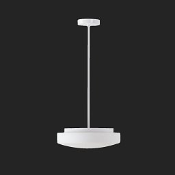 EDNA P3 závěsné skleněné svítidlo bílá IP40 3000 K 14W LED - OSMONT Obrázek pro produkt EDNA P3 závěsné skleněné svítidlo bílá IP40 3000 K 14W LED - OSMONT
