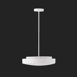 EDNA P4 závěsné skleněné svítidlo bílá IP40 3000 K 27W LED - OSMONT Obrázek pro produkt EDNA P4 závěsné skleněné svítidlo bílá IP40 3000 K 27W LED - OSMONT